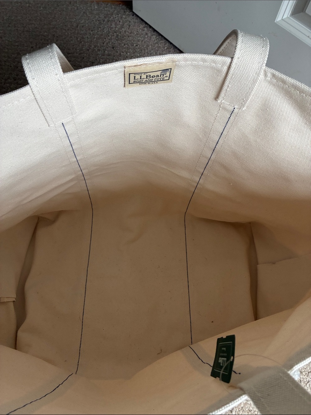 NWT LL Bean Boat and Tote - Picture 2 of 6